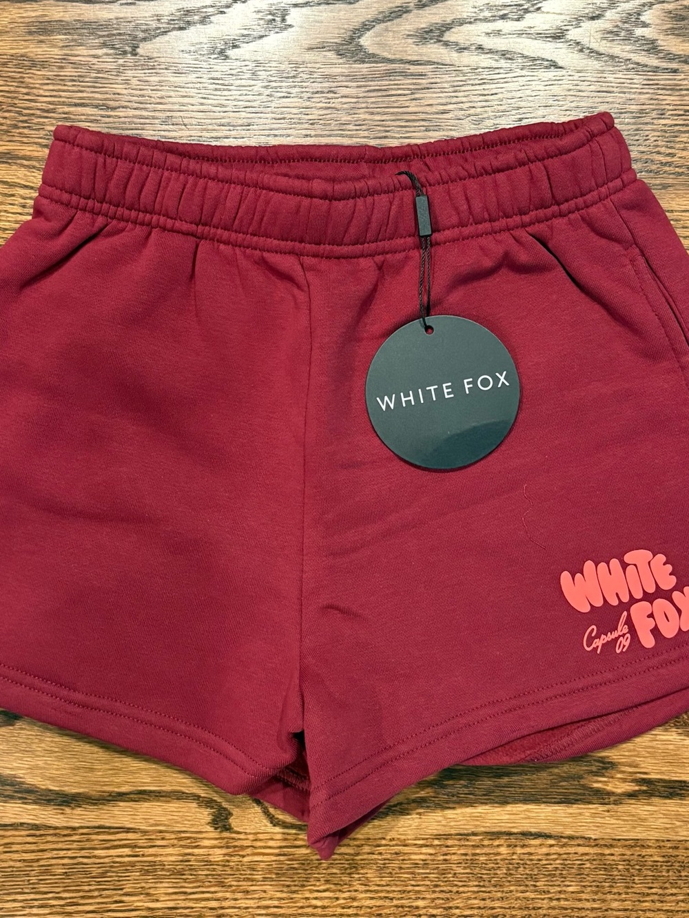 White Fox Lounge Shorts, Size XS